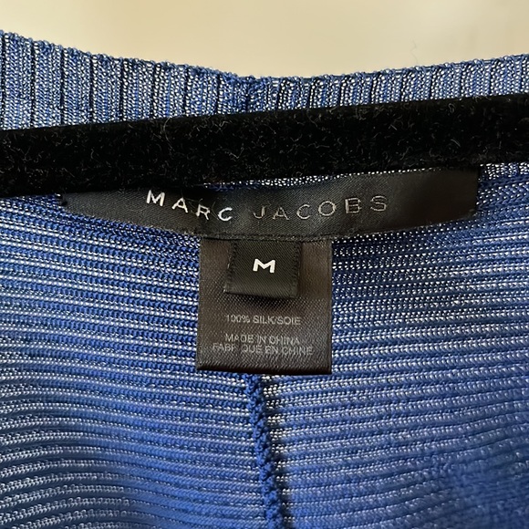 Marc Jacobs Silk Wrap Top - Picture 2 of 3